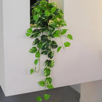 Fake Pothos Hanging Plants, 33" Artificial Hanging Plant, Faux Pothos Vines Hanging Plant Greenery for Home Living Room Indoor Outdoor Decor
