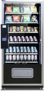 Generic G654W Cashless Large Refrigerated Combo Vending Machine with Nayax VPOS Touch Card Reader