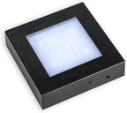 ZEERSHEE 3.1*0.7in LED Light Display Base for Crystal 3D Glass Art 7 Lighting Mode Color Change Square Stand Base Plate Flat