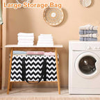 Standing Extra Large Reusable Grocery Bag with Handle, Thirty One Utility Tote Foldable for Shopping and Beach