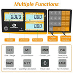 NTEP Certified Scale Price Computing, 60lb Capacity, 0.01lb Readability Rechargeable Commercial Food Produce Scale for Farmers Markets, Grocery Stores, Delis, Legal for Trade, COC #21-001