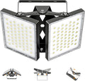 2025 Elite New Upgraded LED Flood Light Outdoor 200W 30000lm Stadium Flood Lights, 5000K Daylight White, IP66 Waterproof Adjustable Floodlight for Street, Parking Lot