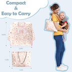 Shopping Cart Cover for Baby Girl Boy 2-in-1 High Chair Water Resistant High Chair Cover Blue Sailboat Gender Neutral Cart Cover for Babies Padded Grocery Cart Cover for Baby
