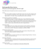 Situ Lighting: Cordless and Rechargeable LED Art and Picture Light - Rechargeable Micro Series - 3000K - USA Made