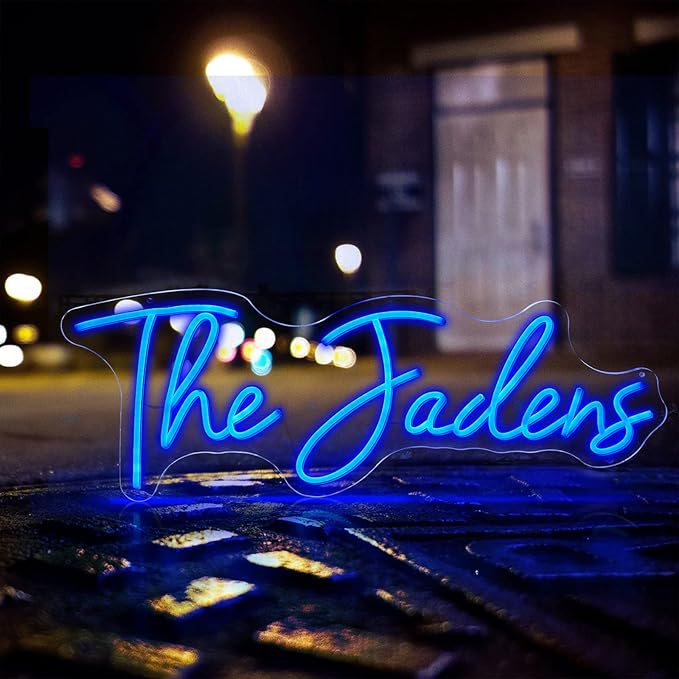IbayNawi Custom Personalized Neon Sign for Wall Decor, Customizable for Bedroom, Wedding, Birthday Party