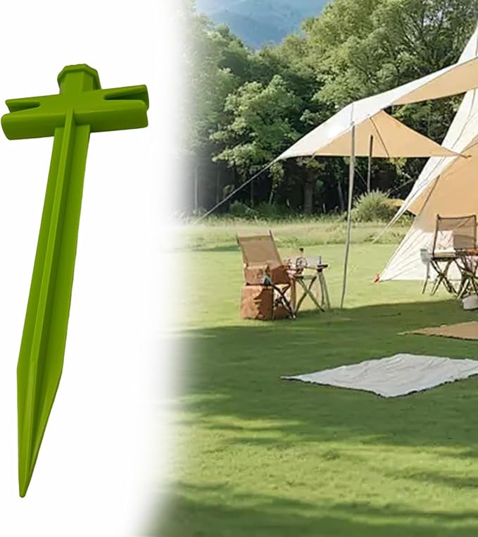 Stakes for Tent Windproof Sand-Resistant Stakes Multipurpose Anchors for Beach Mountaineering & Picnics Durability Pegs