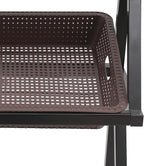 5 Tiers Retail Display Rack, Single Row Commercial Market Shelf Fruit and Vegetable Basket Stand Rack Set Snack Pantry Shelf Unit for Kitchen, Office, Store