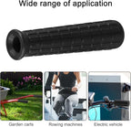 Rubber Handles for Wheelbarrow, 8-42mm Inner Diameter Wheelbarrow Handles Fit Most Wheelbarrows, Wheelbarrow Handle Grips Replacement(114 x 14mm)