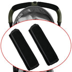 2 Pack 6.3 ×5.51in Armrest Handle Cover,Handle Sleeve Cover Replacement Pushchair Universal Handle Cover Accessory Elastic Dust Proof Protector Sleeve for Pushchair Pram(Black)
