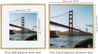 Frametory, 12x12 Metal Picture Frame with Mat for 8x8 Picture & Real Glass, Aluminum Photo Frame Collection (Gold, 1 Pack)