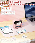Phomemo M220 Bluetooth Label Maker Machine,Label Printer for Small Business, Office, Home & School, Portable Label Maker with 700+ Templates,400+ Fonts,6000+ Icons, Compatible with Phone, PC