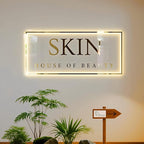Led Custom Neon Sign, Custom Led Sign for Nail Salons, Beauty Studios, Massage Spa, Barber Shops, Storefronts, Offices, Neon Sign Customizable Backlit Logo (12" to 42" Available)