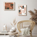 Frametory, 12x16 Metal Picture Frame with Mat for 11x14 Picture & Real Glass, Aluminum Photo Frame Collection (Rose Gold, 1 Pack)