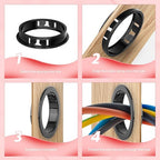 10PCS 2-3/8" Black Cable Snap Bushing Grommet, Snap in Cord Bushing Protect Cables