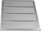 Repa Market Air Vent Cover 16x12 Inch (Outer Dimensions) Galvanized Steel Louvered Grill Cover with Mesh Screen/Wall or Ceiling Vent/HVAC Register for Indoor and Outdoor Ventilation