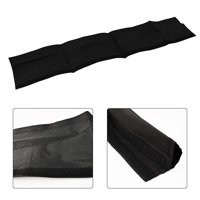 2Pcs Baby Stroller Armrest Protective Cover, Replacement Foam Handle Cover Pushchair Handle Covers Waterproof, Pushchair Handlebar Sleeve Toddler Pram Bumper Handle Warmer Gloves Cover Magnet Closure