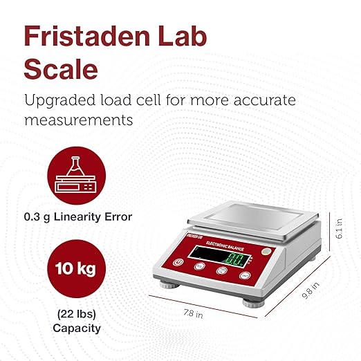 Fristaden Lab Scale | HTP Series (10 kg x 0.1 g (Square Pan))