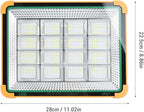 Garosa 300W Portable Solar Work Light Rechargeable LED Light 4 Modes IP65 for Camping Emergency Outdoor Work