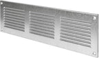 Repa Market 12x4 Inch Air Vent Cover/Galvanized Steel Louvered Grill Cover with Mesh Screen/Wall or Ceiling Vent/Durable Flush Mount HVAC Register for Indoor and Outdoor Ventilation