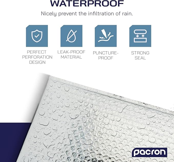 1000-Pack Insulated Silver Thermal Bubble Mailers 20 x 23 - Waterproof Metallic Foil Self-Sealing Padded Envelopes for Cold Shipping, Perishables, Food, Cosmetics, Pharmaceuticals