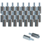 Kado Wall Mount Spacer Adapter Set for Desktop/Portable Monitor, 160pcs M4x14mm Hex Stainless Steel Standoff Spacer Screw Nut Bolt Motherboard Prototyping Accessories for PCB, Computer & Circuit Board
