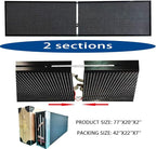 HS Programmable Scrolling Led Sign, Digital Signs Outdoor Waterproof ,Electronic Message Display Board ,Open neon Signs, Full Color High Brightness Big P10 77’’x20’’for Business Store Advertisement Public, APP control