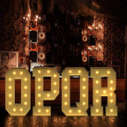 imprsv 4FT Marquee Letters Large Light Up Letters for Birthday Party Decor Wedding Decorations, Marquee R for Party Decoration Large Signs Arch Kit Decorations