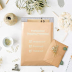 Metronic Poly Mailers 10x13 100 Pcs | Medium Size Shipping Bags for Clothes | Large Poly Mailer Bags, Shipping Envelopes, Mailing Bags for Small Business, Strong Adhensive Poly Bags Beige