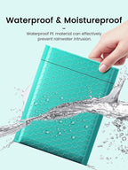 GSSUSA Teal Bubble Mailers 6X10 Inches 500 Pack, Padded Poly Bubble Mailer, Small Padded Envelopes Strong Adhesion Bubble Envelopes,Self-Seal Mailing Envelopes for Small Business,Package Supplies