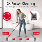 Tyroler Heavy Duty Floor Squeegee for Concrete Floors | 16.5" Squeegee for Floor with 55" 4-Part Handle | Squeegees Broom for Floors | The MoppyShmoppy is The Ideal Squeegees Mop for All Surfaces