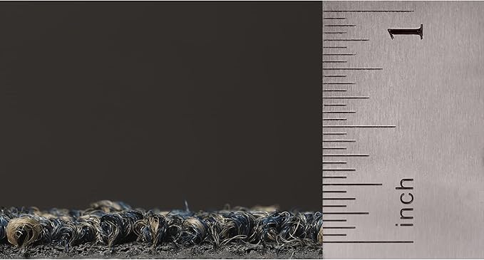 Mohawk Advance 24" x 24" Berber (Loop pile), 0.11" Pile Height, Carpet Tile, Nylon Fiber, Azure Color, (24 Tiles), (96 sqft/carton)