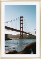 Frametory, 13x19 Metal Picture Frame with Mat for 11x17 Picture & Real Glass, Aluminum Photo Frame Collection (Gold, 1 Pack)