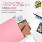 Light Pink Small Poly Bubble Mailers 6x10 inch #0 | Self Seal Padded Envelopes | Cushioned Bubble Mailer | Usable Size 6x9 | WaterProof | Lightweight mailing Shipping Bags | 500 Pack Bulk
