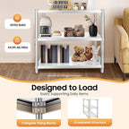 3 Tier Stainless Steel Shelves Heavy Duty Storage Rack Adjustable Kitchen Shelving Organizer with Strong Load Bearing for Garage Bathroom Office and Industrial Use