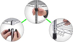 21" Deep x 48" Wide x 14" Height Wire Shelving Kit | 1-Tier | NSF Commercial Storage Rack Unit