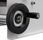 LOYALHEARTDY Manual Round Labeling Machine Bottle Label Applicator Adjustable Bottle Labeling Machine for Bottlesφ0.79-7in