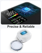 arboleaf Smart Scale and Tape Measure, Body Fat Measuring Tape and Smart Scale for Body Weight, Digital Bluetooth Weighing Machine, Circumference Analyzer, App Sync, 400lbs, 11"