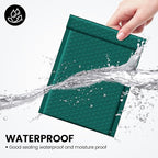 Fuxury Bubble Mailers 6x10" 100 Pack Opaque Bubble Mailer Usable Size 6x9" Padded Envelopes for Gifts Mailing Envelopes Bubble Padded Cushion Mailers Small Business#0 Forest Green