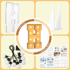 imprsv Marquee Light Up Letters, 3FT H for Birthday, Baby Shower, Wedding Decorations, Customizable Party Theme, Foam Board, All Ages, Not Foldable