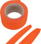 MECCANIXITY Braided Cable Sleeves Heat Shrinkable Fabric Sleeving, 1 1/4" 10ft Orange 2:1 Ratio Heat Shrinkable Cord Protector for Harness Cable, Network Cable Protection, Cable Management