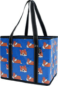 BeeGreen Large Waterproof Reusable Bags Christmas Heavy Duty Shopping Tote for Groceries Pool Gift with Webbing Handles