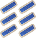 24 Inch Dust Mop Head: Replacement Medium Washable Commercial Sweeper and Janitorial Dust Mop Head Replacement