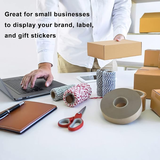 MEBRUDY 10x7x3 Inches Shipping Boxes Pack of 25, Corrugated Cardboard Box for Mailing Packing Literature Mailer