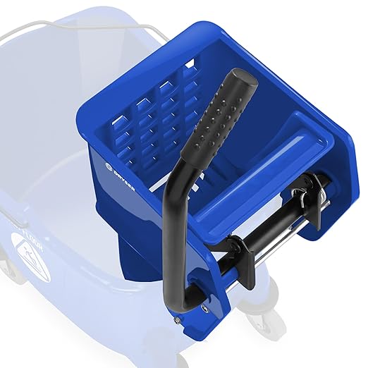 Dryser Side Press Wringer Replacement for Commercial Mop Bucket, 26 and 33 qt - Blue