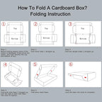 RLAVBL 6x4x3 Shipping Boxes Set of 50, White Small Corrugated Cardboard Box, Mailer Box