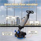 Portable Commercial Floor Scrubber - Mini Floor Machine for Efficient Cleaning, Gary, cw430