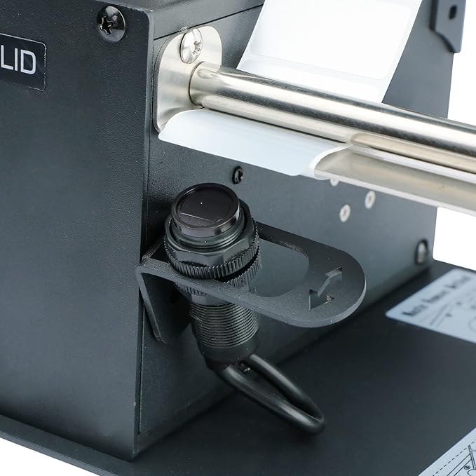 U.S. Solid Automatic Label Dispenser Machine for Translucent and Opaque Labels - Fits Labels 0.40"-4.52" Wide and 0.32"-5.11" Long