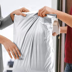 Metronic Poly Mailers 12x15.5 500pcs White Shipping Bags for Clothes Bulk,Self Adhesive Shipping Envelopes for Small Business,Waterproof Mailers Poly Bags for Shipping,Packaging Mailing Bags