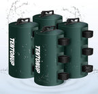 Canopy Water Weight Bags, 88 LBS Heavy Duty Canopy Weights Set of 4, Tent & Gazebo Leg Weights for Pop Up Canopy, Carport, Green