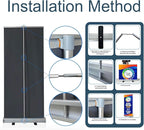 33x81 Custom Retractable Banner Stand Signs READY IN 1 DAY Pull up Roll up Portable & Personalized Display with travel case for Business and Trade Shows Advertising and Promotion